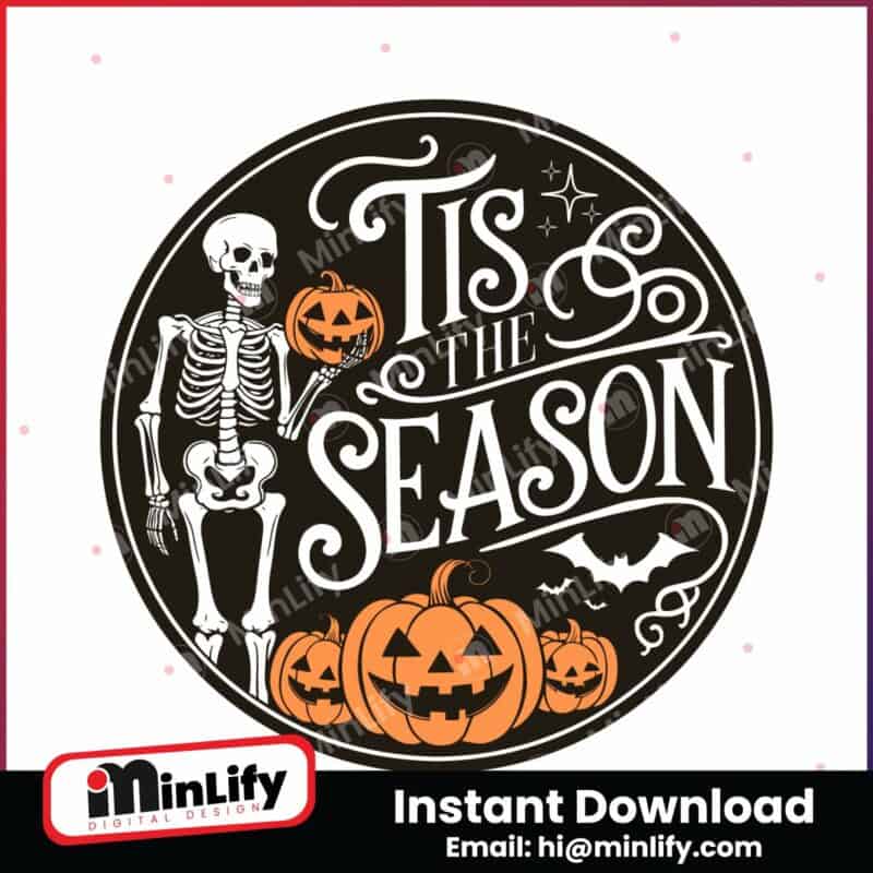 tis-the-season-pumpkin-skeleton-svg