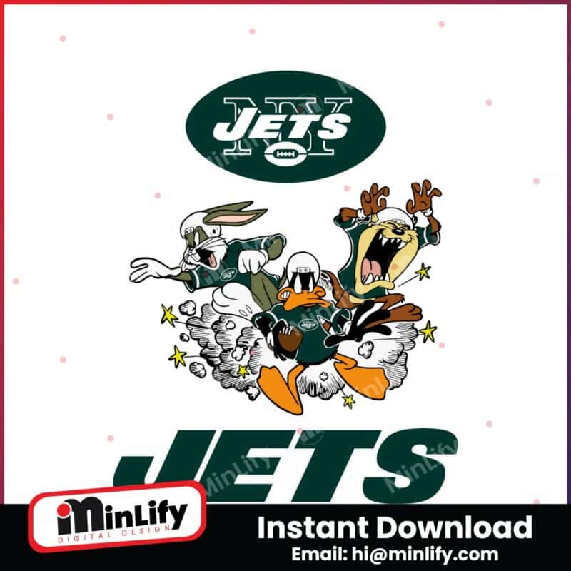 the-looney-tunes-football-team-new-york-jets-nfl-svg