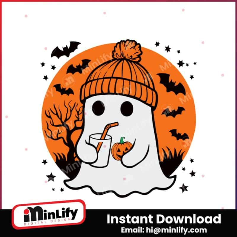 cute-ghost-drinking-coffee-halloween-svg