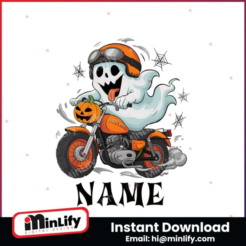 personalized-dirt-bike-halloween-boo-ghost-png