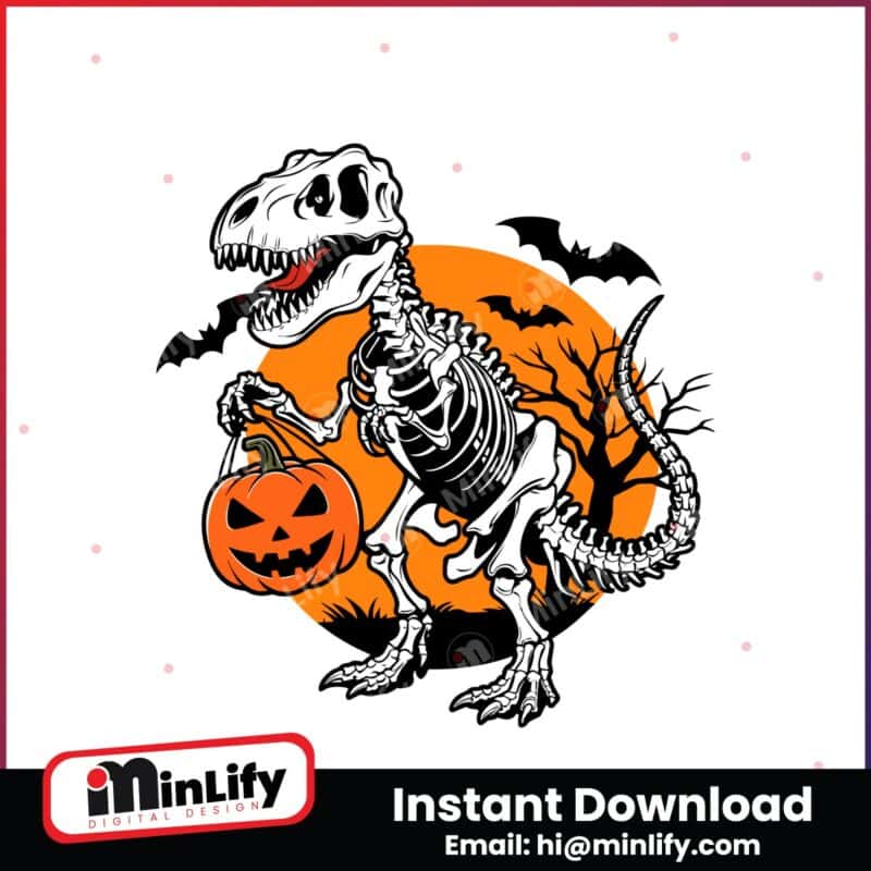 dinosaur-halloween-spooky-trex-svg