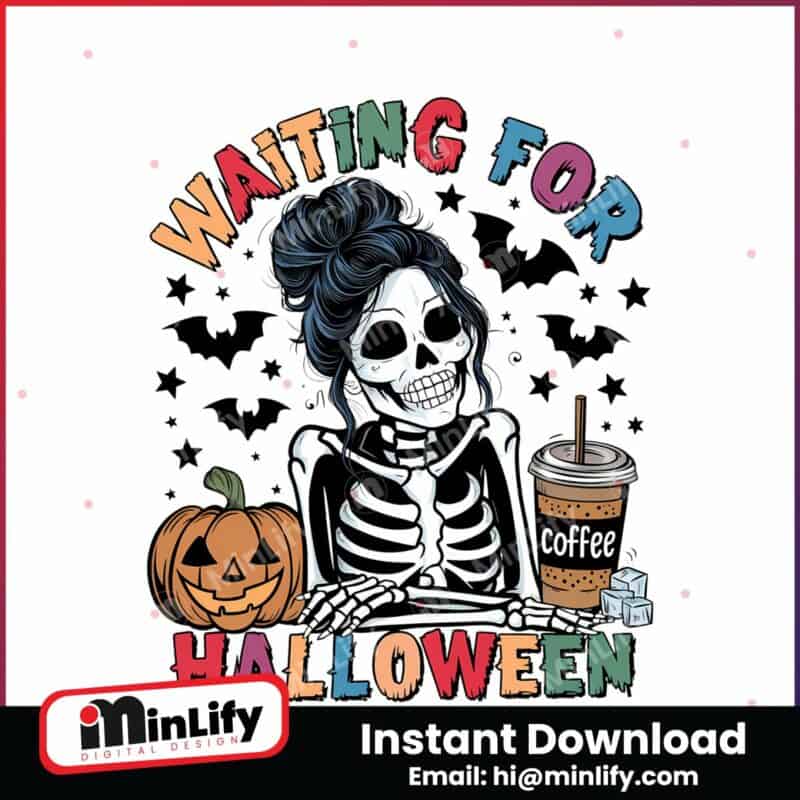 horror-girl-coffee-waiting-for-halloween-png