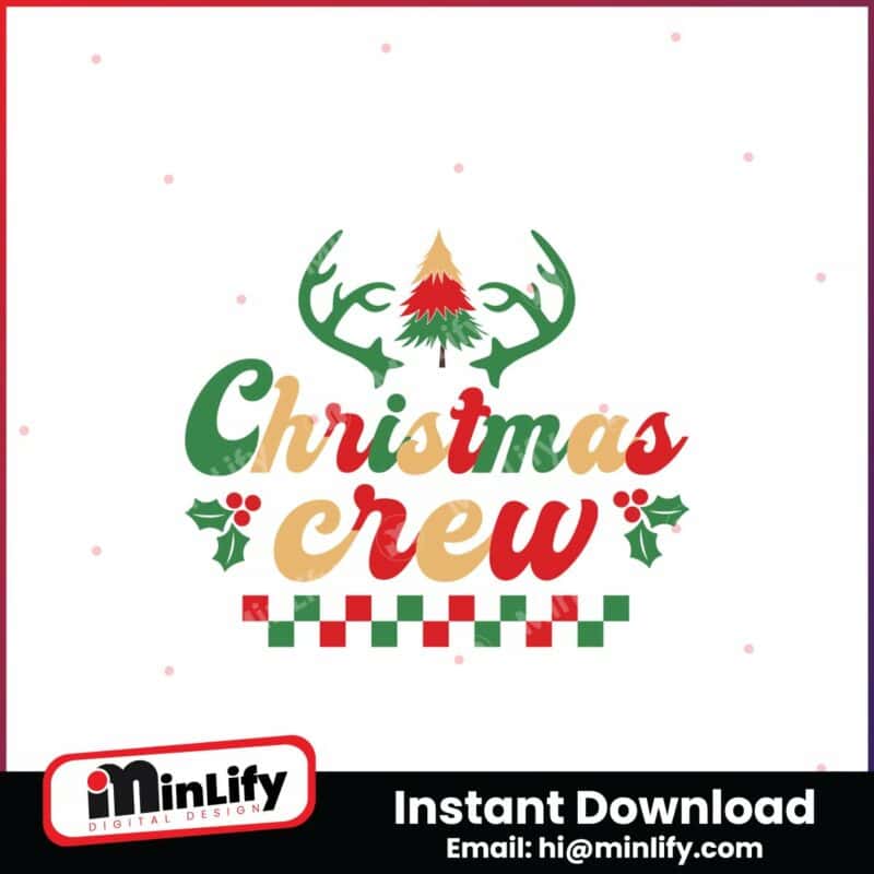 retro-christmas-crew-svgretro-santa-svg-instant-download