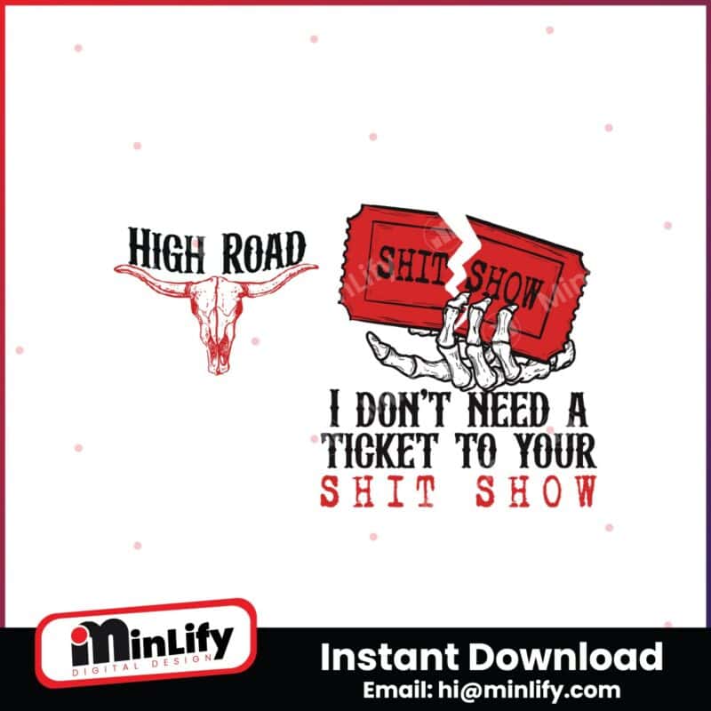 high-road-shit-show-lyrics-koe-wetzel-jessie-murph-svg