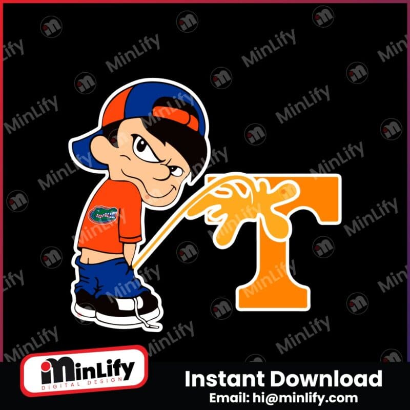 funny-boy-florida-gators-piss-on-tennessee-volunteers-svg