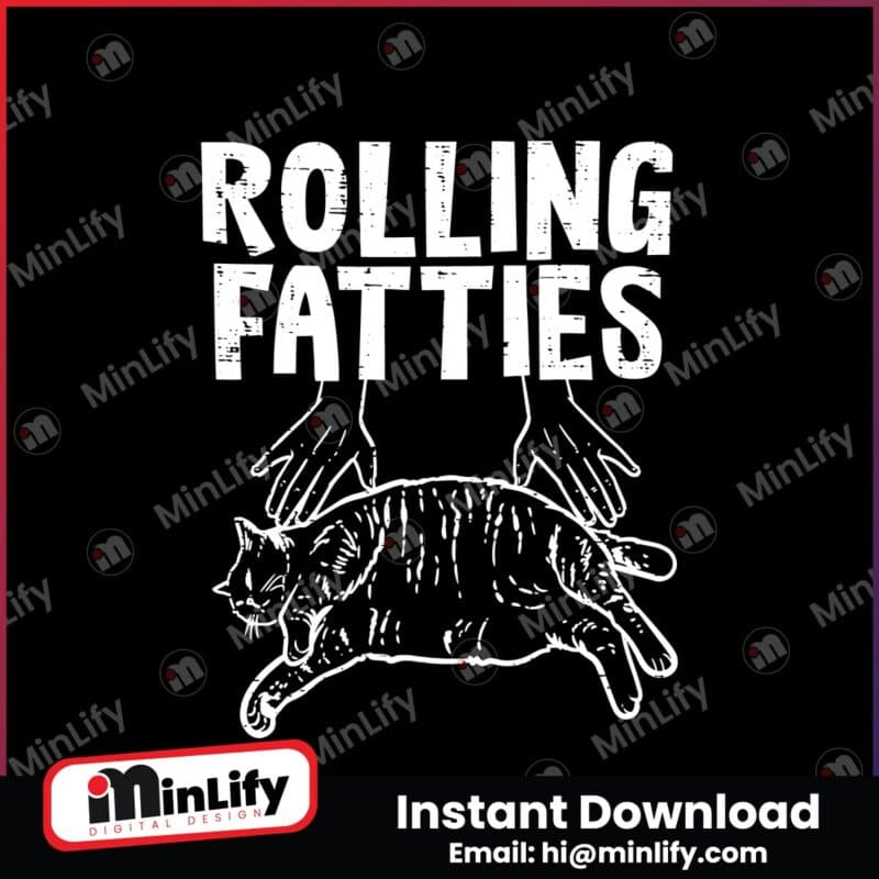 retro-rolling-fatties-cat-meme-svg