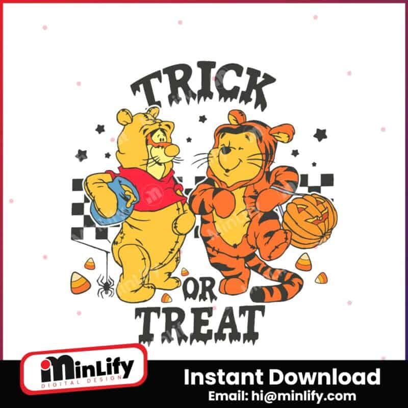 halloween-trick-or-treat-winnie-the-pooh-and-tigger-svg