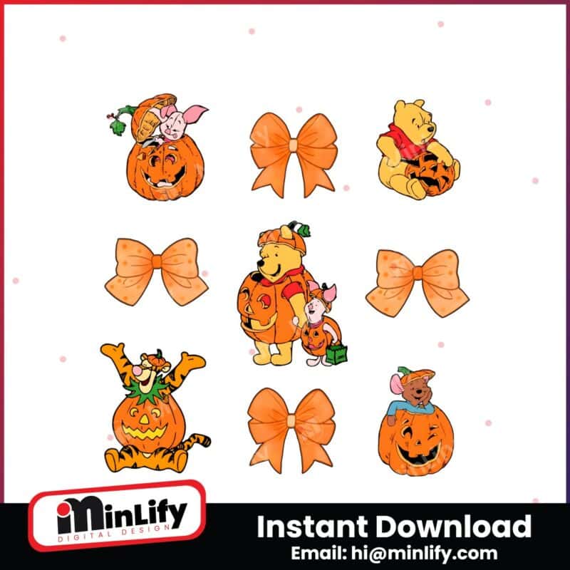 winnie-the-pooh-halloween-coquette-bow-pumpkin-png