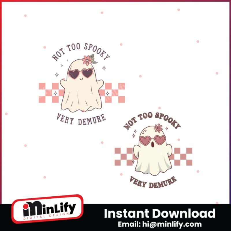 retro-groovy-very-demure-very-mindful-very-cutesy-ghost-svg