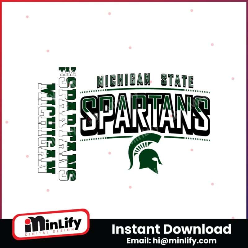 taz-michigan-state-spartans-football-svg