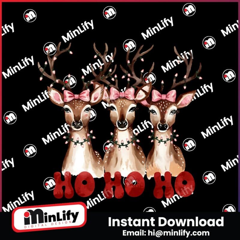 ho-ho-ho-reindeer-png-christmas-deer-sublimation-merry-christmas-digital-download-festive-deer-design