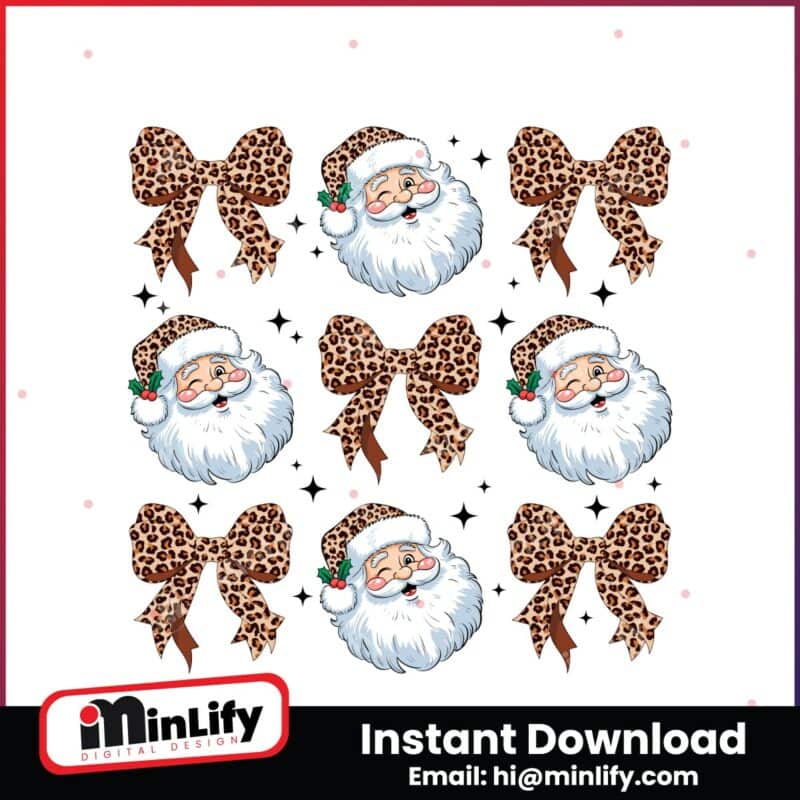 retro-leopard-coquette-christmas-trendy-santa-claus-svg