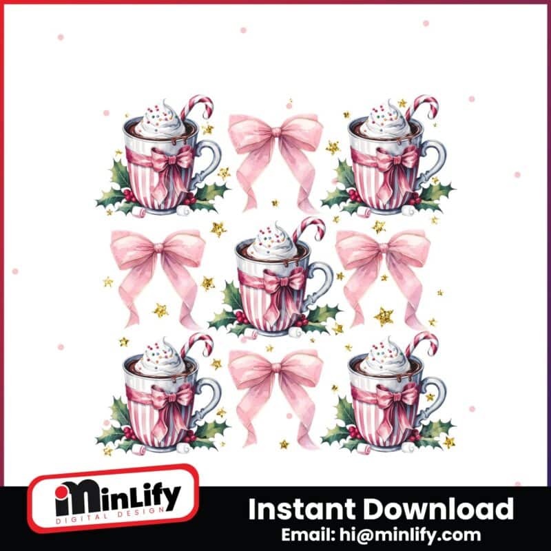 retro-holiday-girly-pink-coquette-christmas-hot-cocoa-png