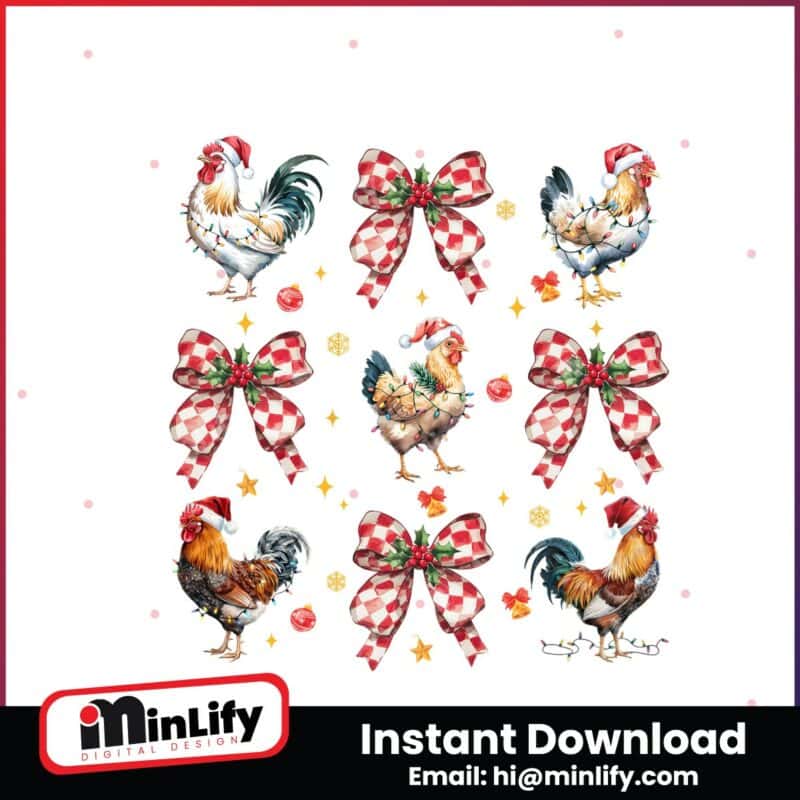 retro-christmas-farm-coquette-bow-chicken-santa-hat-christmas-light-png