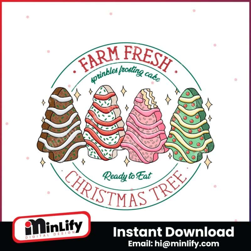 christmas-tree-cake-farm-fresh-sprikles-frosting-cake-ready-to-eat-png