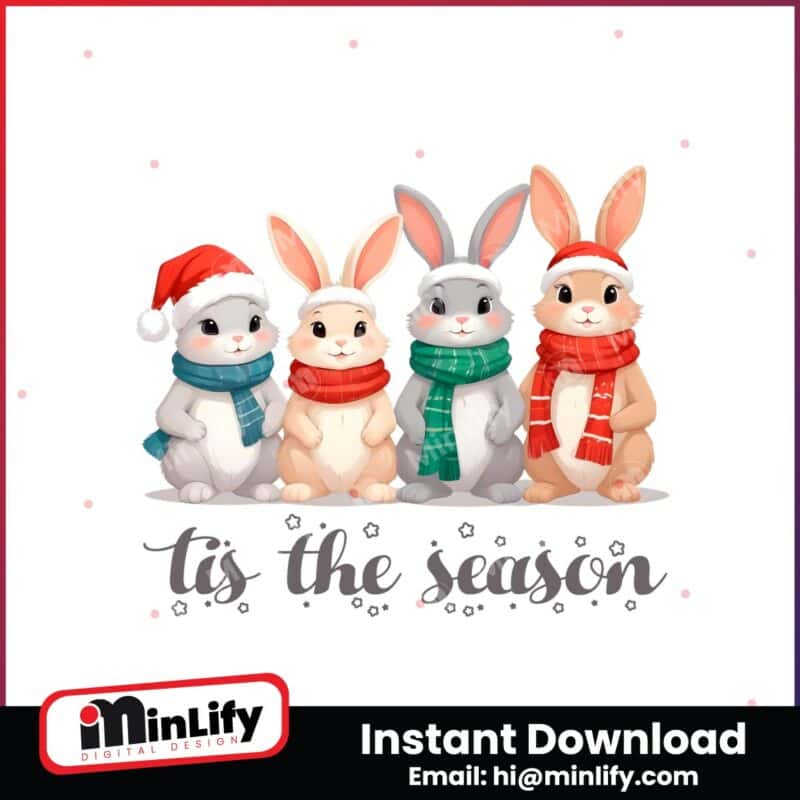 watercolor-christmas-bunny-squad-tis-the-season-png