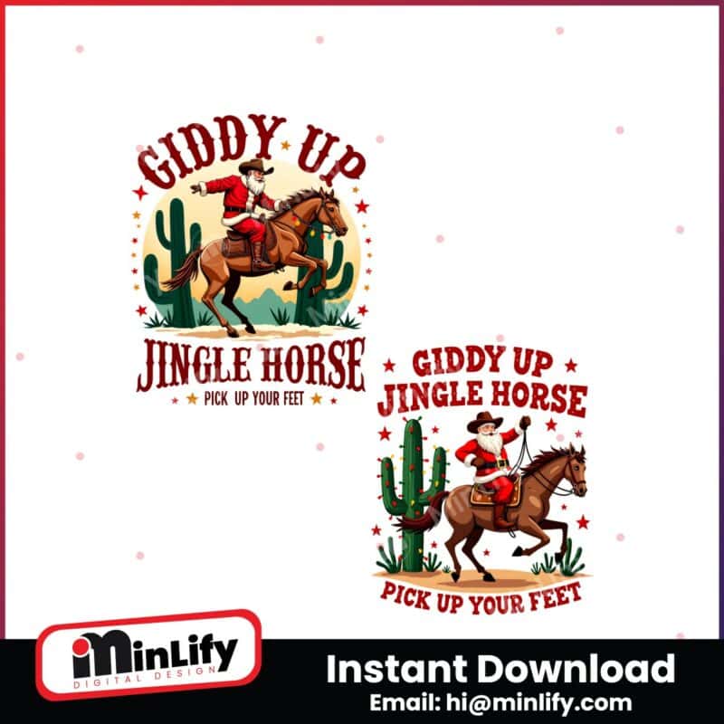 giddy-up-jingle-horse-pick-up-your-feet-funny-western-christmas-png