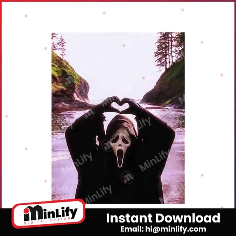 ghostface-scream-halloween-heart-hands-png