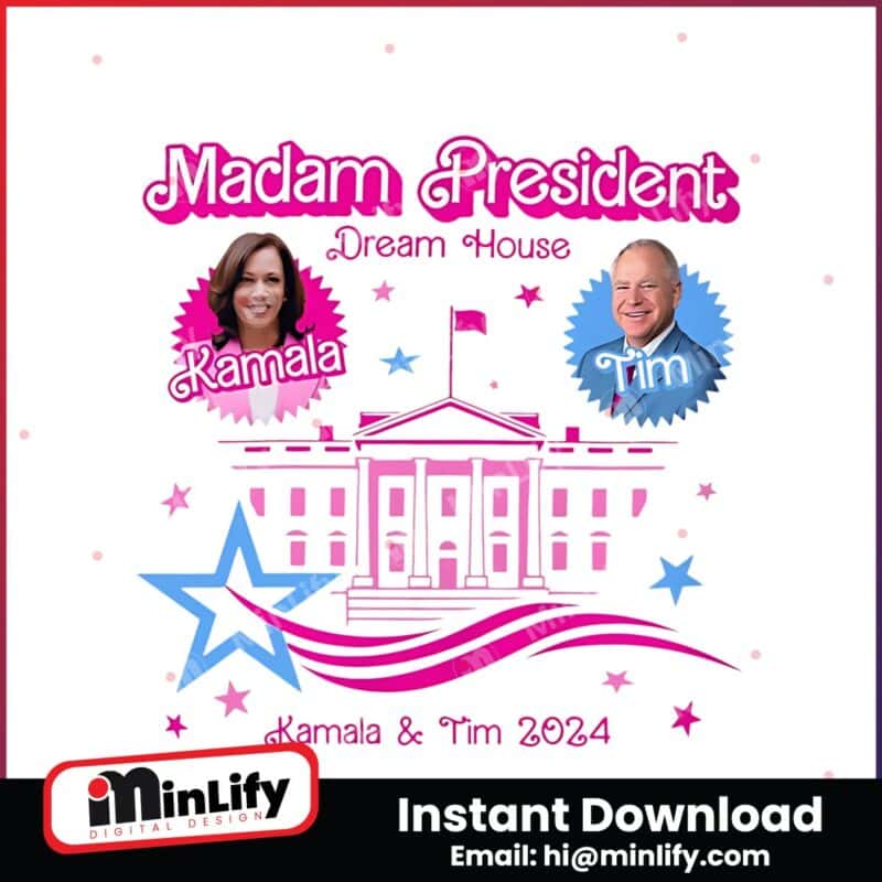 madam-president-dream-house-kamala-and-tim-png