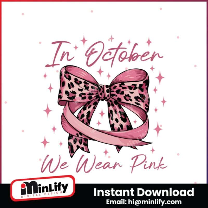 leopard-bow-in-october-we-wear-pink-png