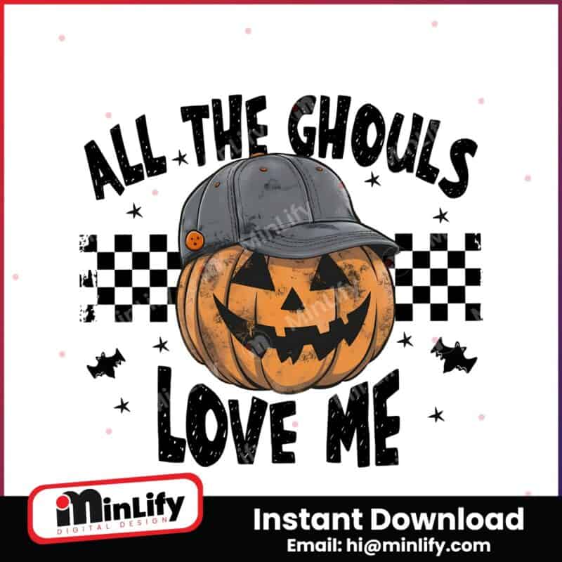 checkered-all-the-ghouls-love-me-png