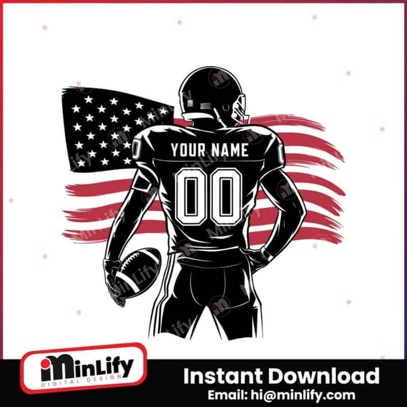 custom-football-player-american-flag-svg