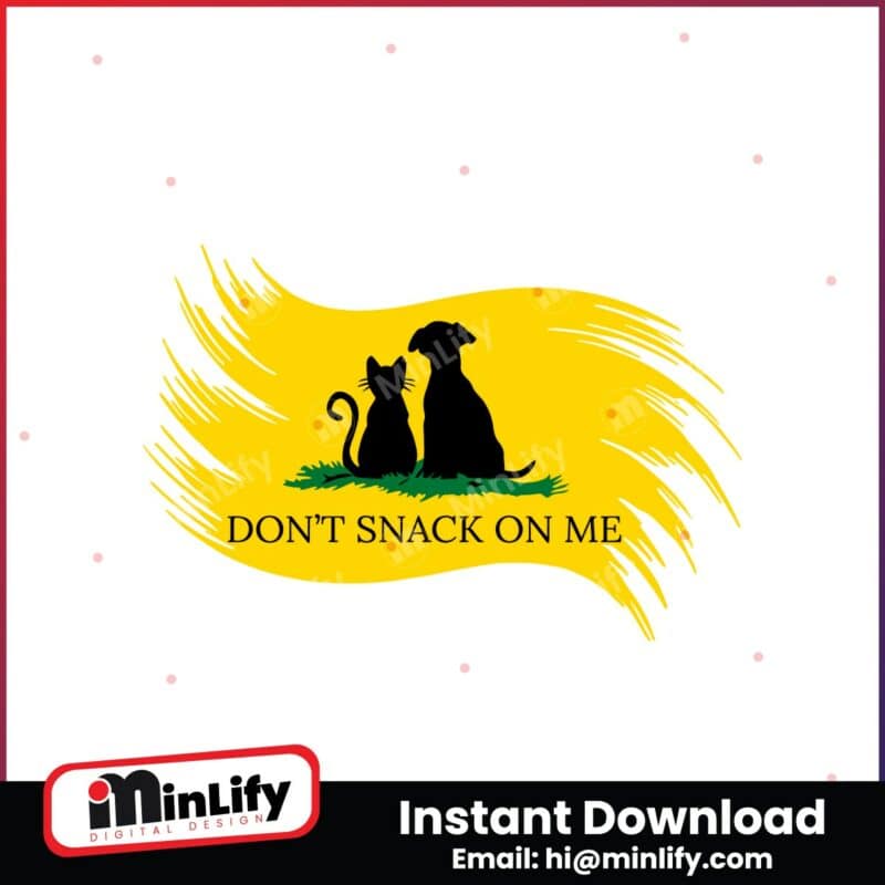 dont-snack-on-me-funny-cat-and-dog-silhouette-pet-lovers-svg