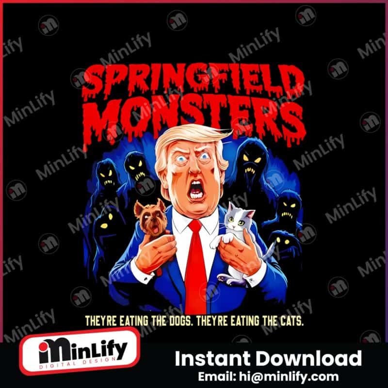 springfield-monsters-trump-theyre-eating-the-dogs-and-the-cats-png