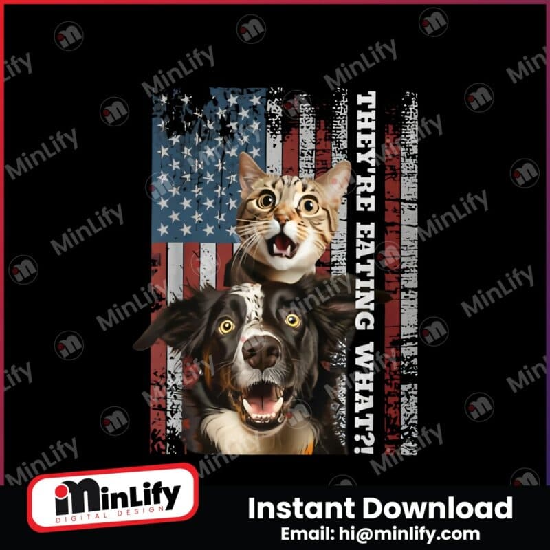 vintage-american-flag-theyre-eating-the-dogs-cats-pets-svg