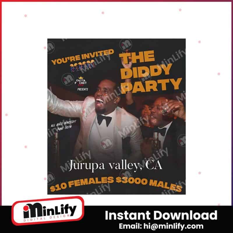 youre-invited-the-diddy-party-funny-diddy-meme-png