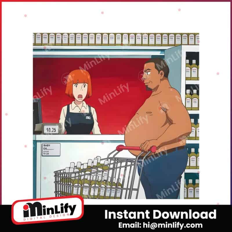 diddys-baby-oil-shopping-funny-meme-manga-style-png