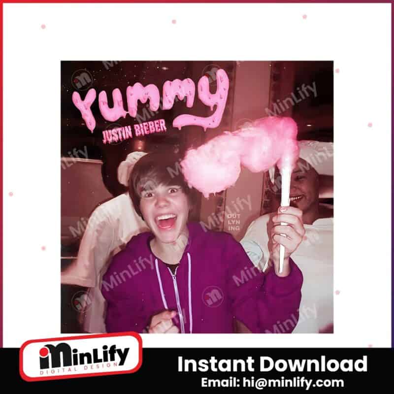 justin-bieber-yummy-pink-cotton-candy-vintage-png