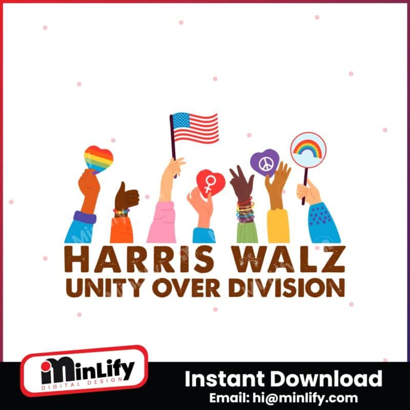 harris-walz-unity-over-division-svg