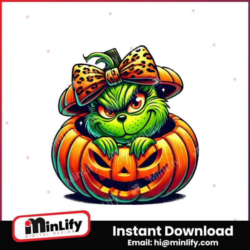 grinch-pumpkin-leopard-coquette-png