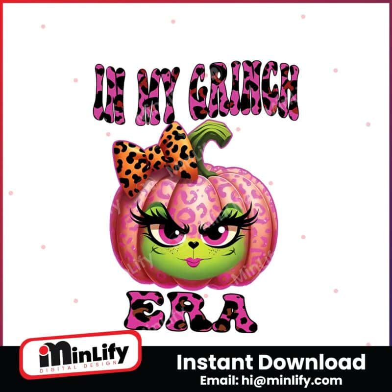 in-my-grinch-era-pink-leopard-pumkin-grinch-face-png