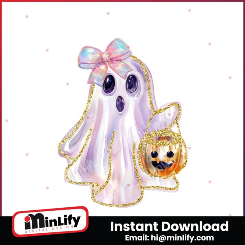 glitter-halloween-ghost-trick-or-treat-spooky-season-png