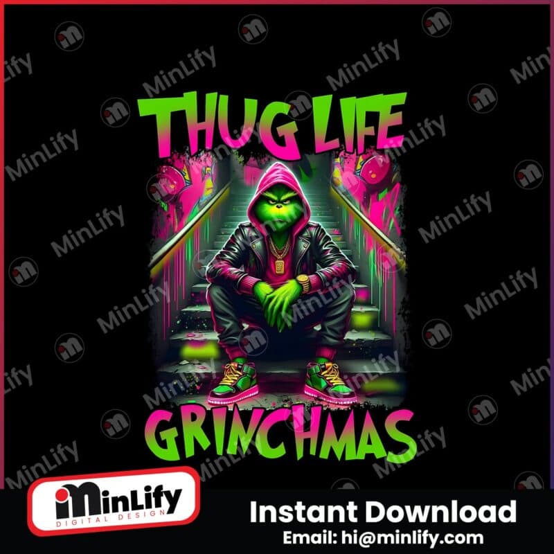 thug-life-grinchmas-cartoon-retro-christmas-grinch-png