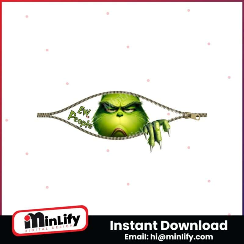 eww-people-christmas-movie-funny-grinch-zipper-png