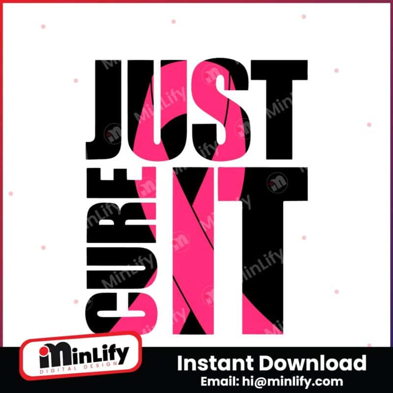 just-cure-it-breast-cancer-awareness-pink-ribbon-svg