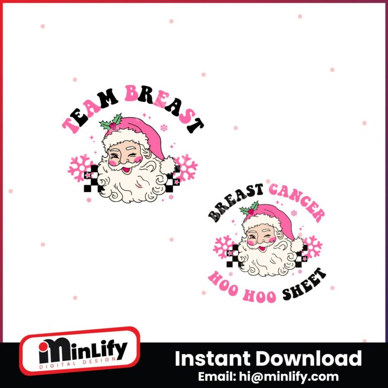 custom-team-breast-cancer-hoo-hoo-sheet-christmas-pink-santa-svg