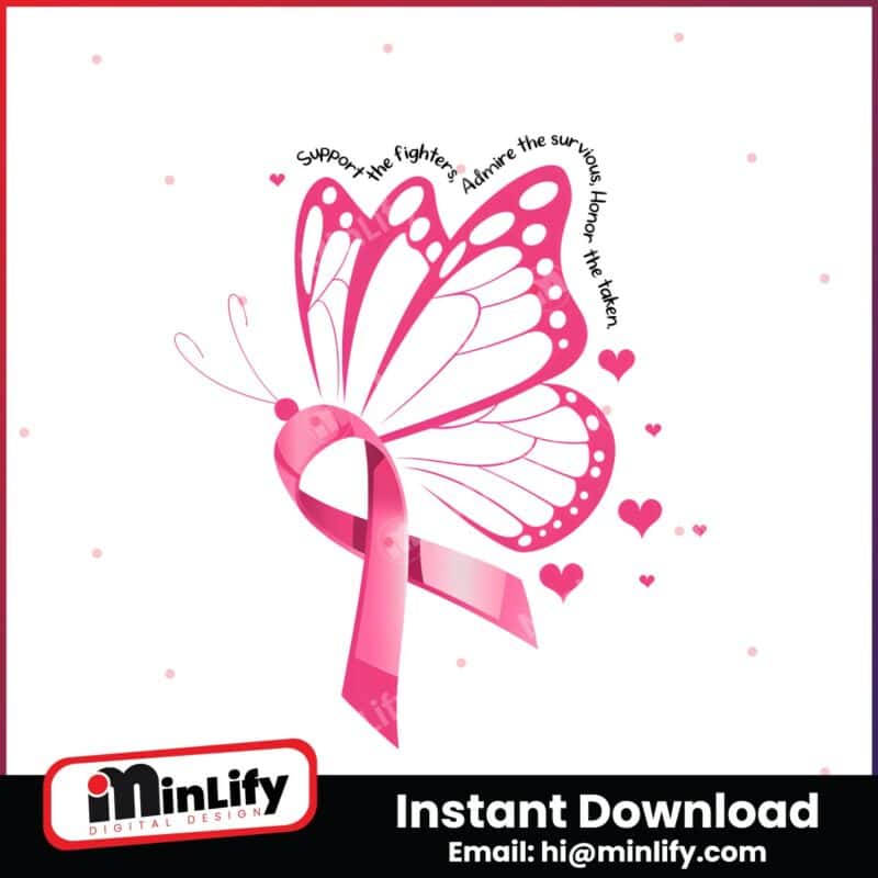 support-fighters-breast-cancer-pink-ribbon-butterfly-png