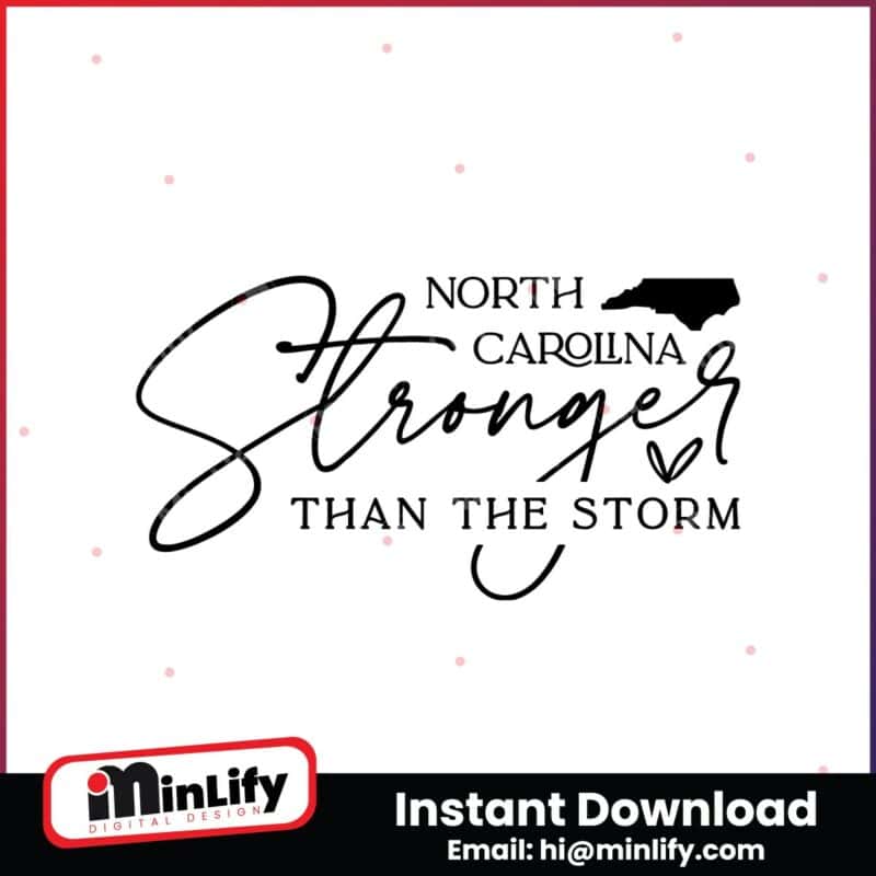 north-carolina-stronger-than-the-storm-svg