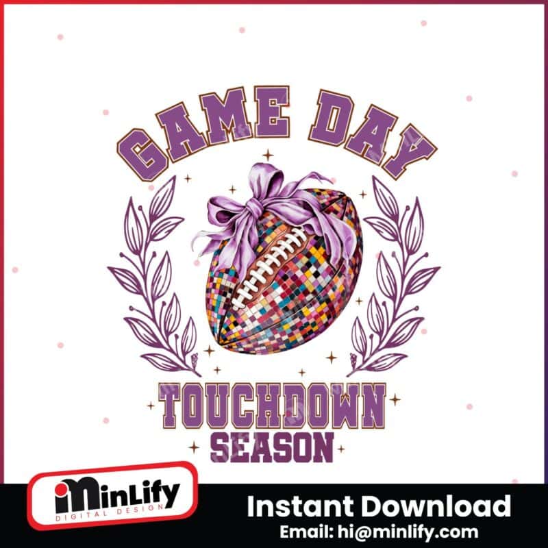 glitter-football-coquette-gameday-touchdown-season-png