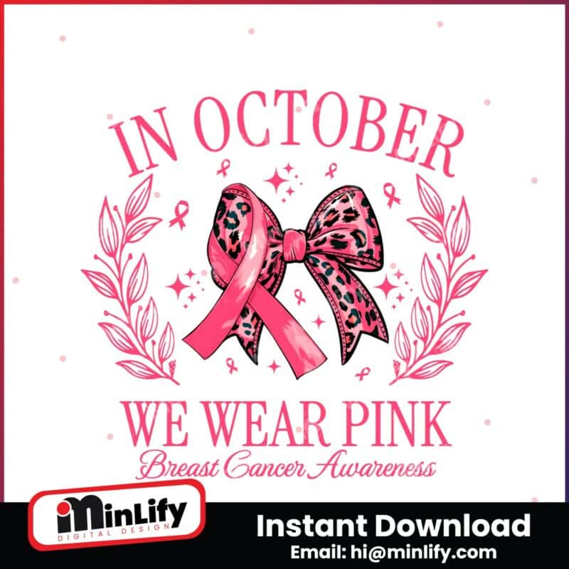 leopard-pink-coquette-ribbon-in-october-we-wear-pink-breast-cancer-png