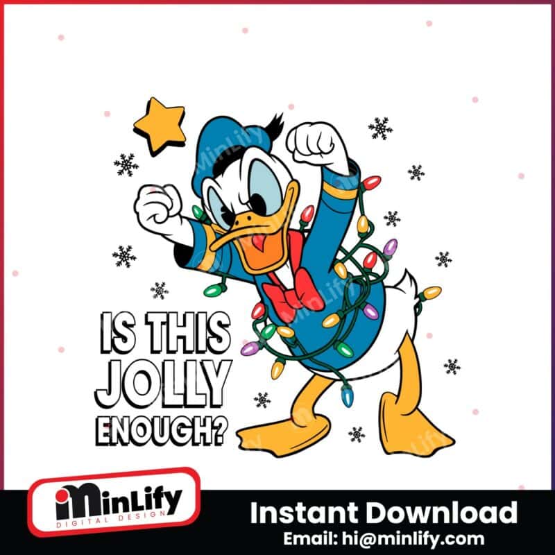 is-this-jolly-enough-funny-disney-christmas-donald-duck-svg