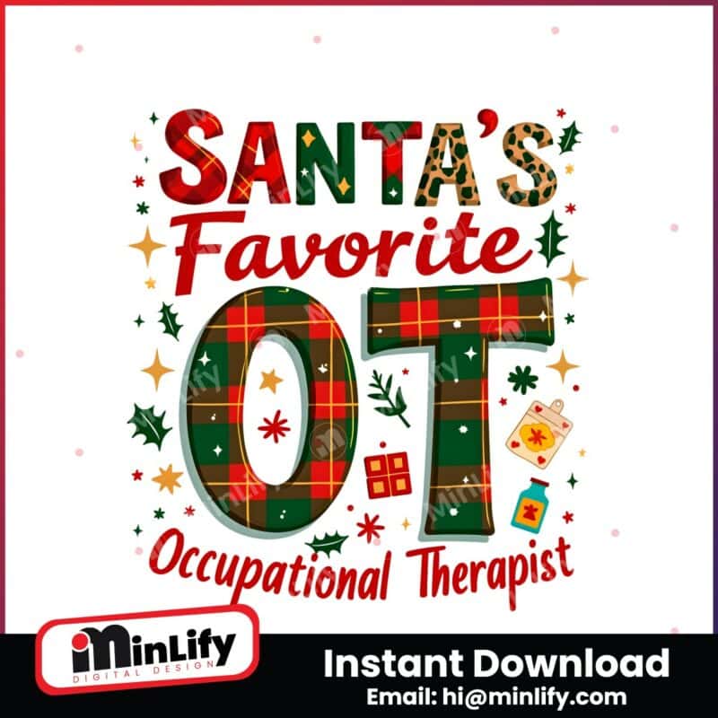 santas-favorite-ot-occupational-therapist-wrapping-paper-png-sublimation