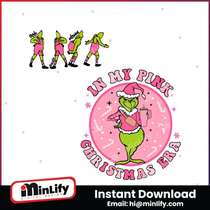 in-my-pink-christmas-era-funny-christmas-grinch-svg