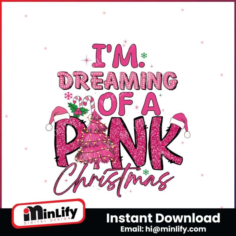 retro-im-dreaming-of-a-pink-christmas-png-sublimation