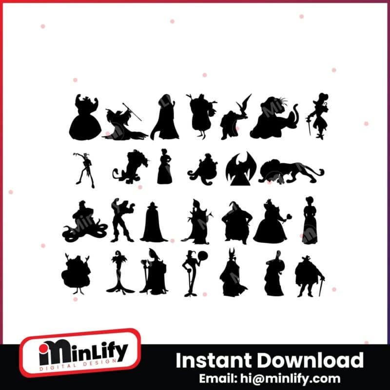 silhouette-disney-villain-svg-bundle