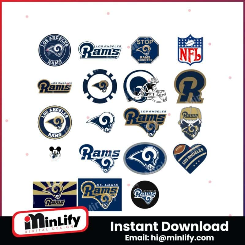 los-angeles-rams-logo-svg-bundle-files